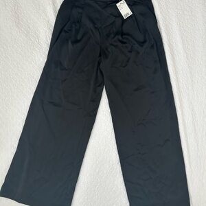 H&M Black Wide Leg Pants